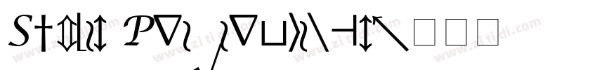 Symbol Proportional字体转换